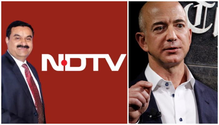 Adani buying NDTV: Washington Post owned by Amazon’s Jeff Bezos is concerned about ‘Modi ally’ endangering press freedom