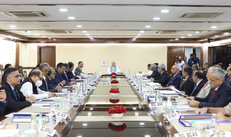 ‘Keep a close watch on the changing demographics in the border areas’: Amit Shah tells cops at DGP Conference