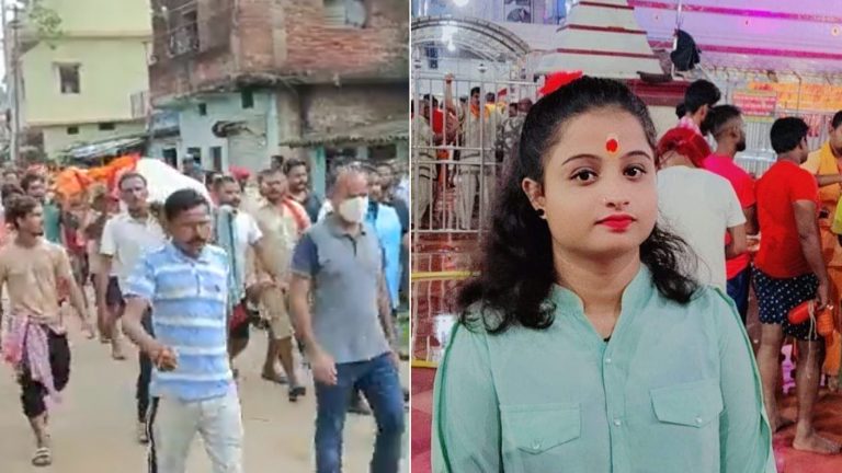 Jharkhand: Protests erupt after the murder of Ankita by stalker Shahrukh, section 144 imposed in Dumka, SDPO Noor Mustafa accused of negligence