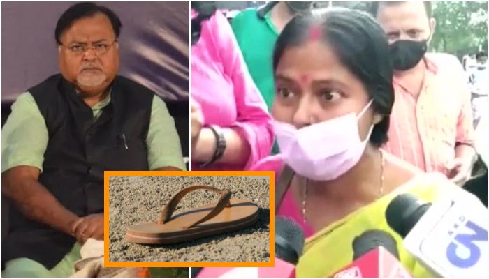 Bengal cash scam:  Woman hurls ‘chappal’ at  Partha Chatterjee, objects to luxury services provided to him even after being exposed