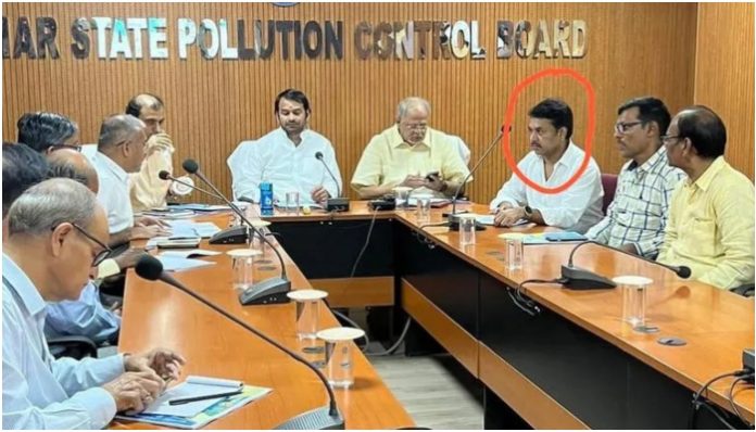 Lalu Prasad Yadav's 'damaad' attends official meeting held by his son, Tej Pratap Yadav