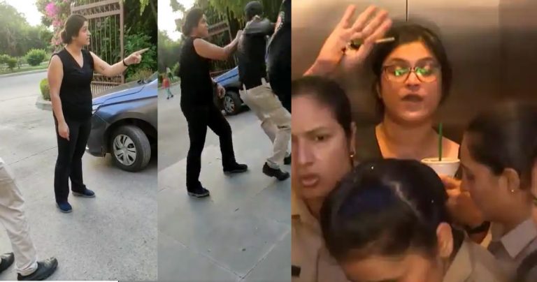 Noida: Lawyer Bhaavya Roy arrested by UP Police after video of her abusing and assaulting a security guard went viral