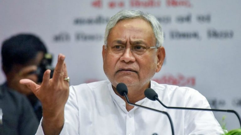 Bihar: Stones pelted at Chief Minister Nitish Kumar’s convoy, the CM was not present in the cavalcade