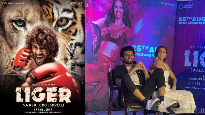 Vijay Deverakonda, Ananya Panday starrer Liger faces boycott calls for being associated with Karan Johar