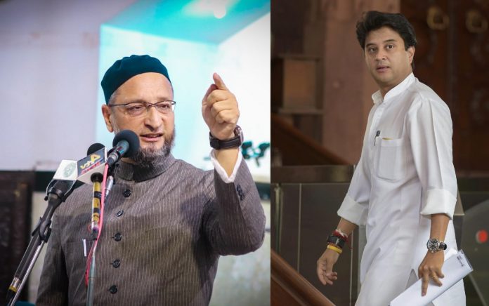 Owaisi attacks Jyotiraditya Scindia over 'Mughals attacked India' remark