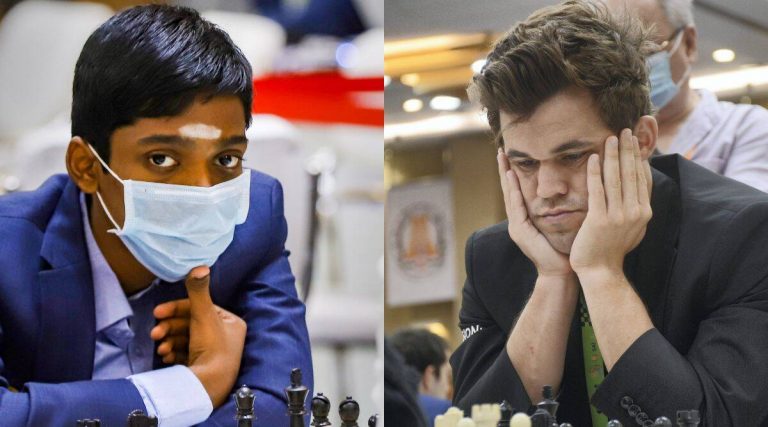 18-year-old Praggnanandhaa defeats world number one Magnus Carlsen in classical chess for the first time