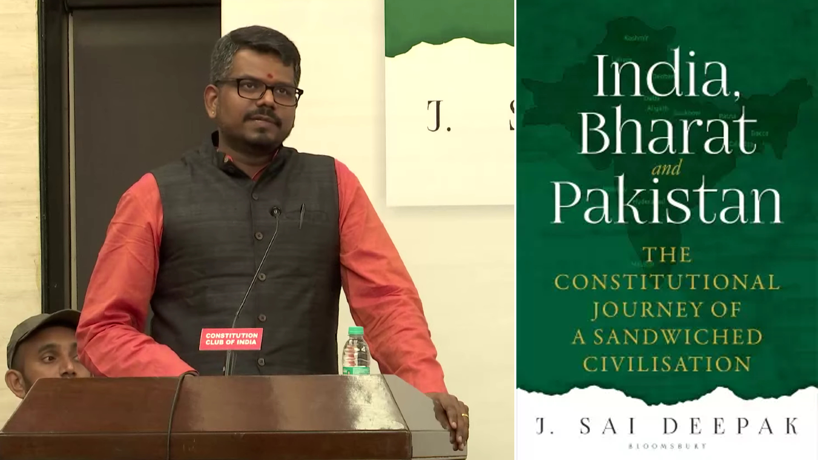 Here is why the cover of Sai Deepak's book 'India, Bharat and ...