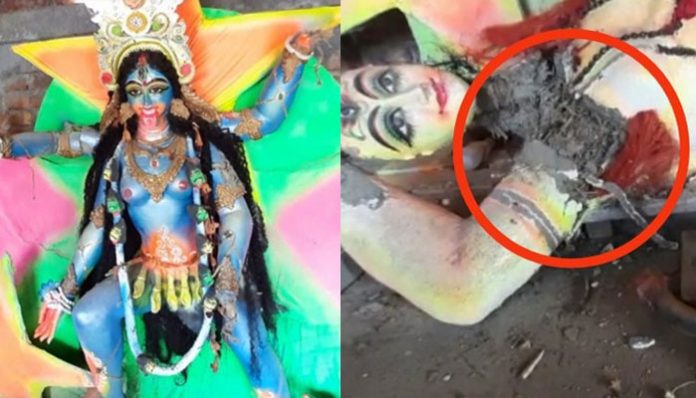 Hindu Idols vandalized in Bangladesh
