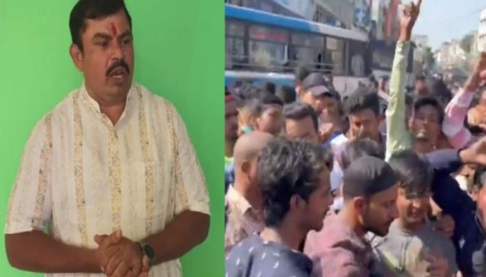 Hyderabad: From burning effigies to slapping pictures with footwear, Islamists continue to raise beheading slogans against suspended BJP MLA T Raja Singh alleging blasphemy