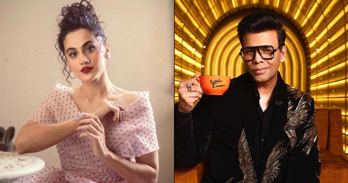 My sex life is not interesting enough to be invited on Koffee with Karan:  Taapsee Pannu
