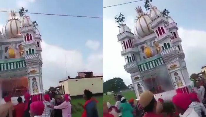Uttar Pradesh: Over 20 people suffer burn injuries as Muharram Tazia touches high-tension wire in Prayagraj