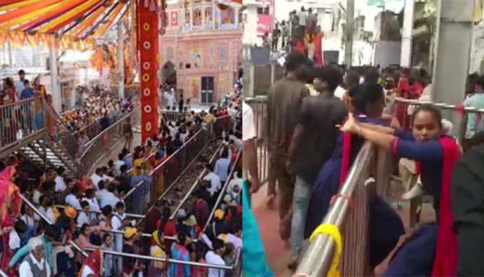 Three died several injured in Khatushyam temple stampede