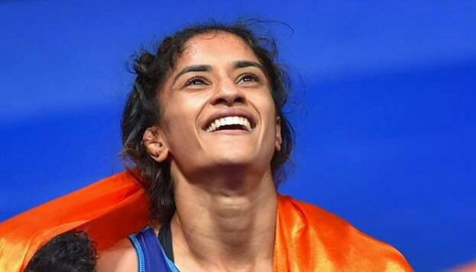 Vinesh Phogat won gold in wrestling