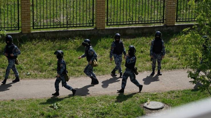 Russia school shooting: At least 6 killed, including children, and 20 injured as gunman fires in school before killing himself