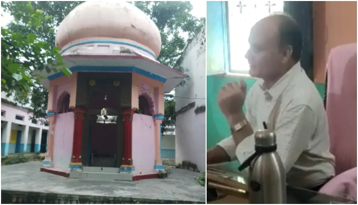 Teacher Mohammed Kasif in UP intermediate college thrashes students for visiting Shiv temple, asks priest to shut temple, VHP protests: Reports
