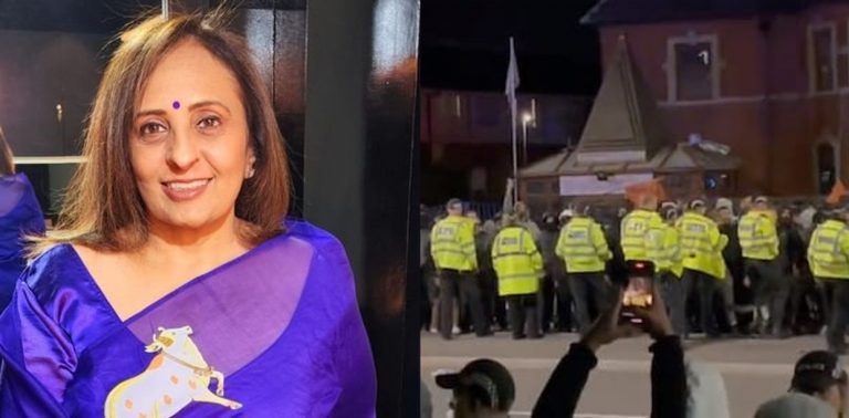 Congress-friendly ex-Times Group journalist insinuates Gujaratis are responsible for Islamist attack on Hindus in Leicester