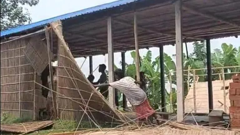 Assam: Enraged locals in Goalpara raze madrasa where Islamic terrorists from Bangladesh were working, cleric was arrested earlier