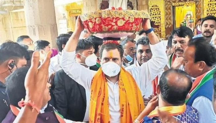 Soft Hindutva of Congress: Journalist reveals how Rahul Gandhi avoided Muslim areas during his temple runs