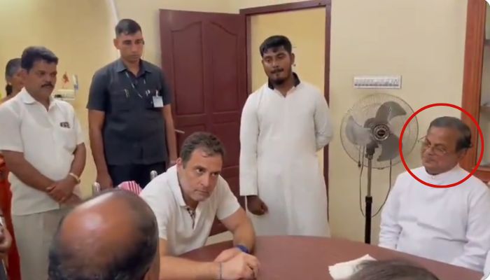 WATCH: Rahul Gandhi remains mute when Christian priest teaching him about Jesus, insults Hindu deities, had earlier said ‘Bharat Mata can give scabies’