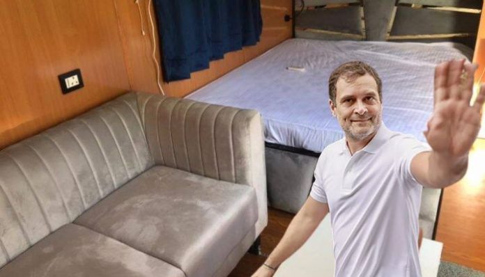 Bharat Jodo yatra: Rahul Gandhi and his luxurious fleet of 59 containers