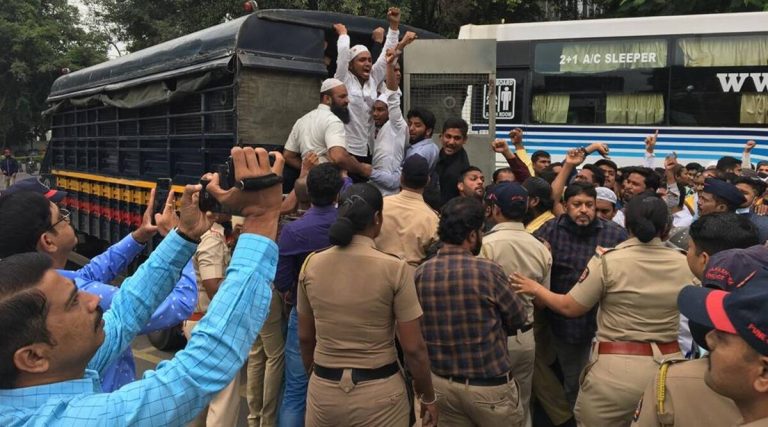 Pune: ‘Pakistan Zindabad’ slogan raised by PFI while protesting against NIA raids on its offices, 40 detained and over 60 booked