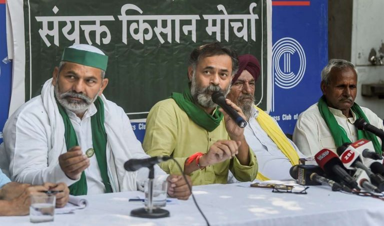 Yogendra Yadav resigns from coordination committee of Sanyukt Kisan Morcha, says he will work towards energising movements against the govt
