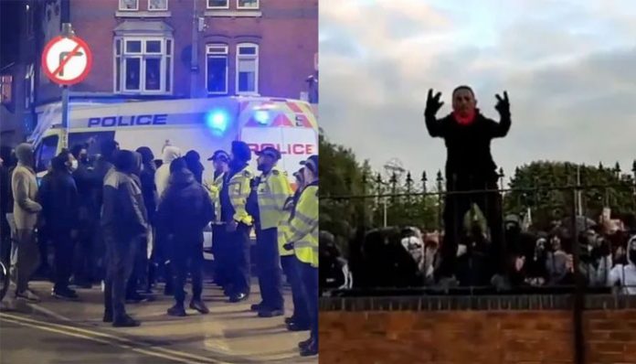 Islamists in Leicester circulated message 