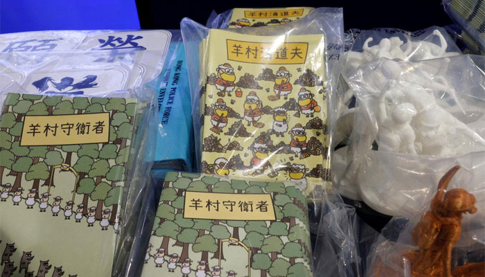 Hong Kong court sends five speech therapists to prison for ‘seditious’ children’s books about sheep fighting with wolves