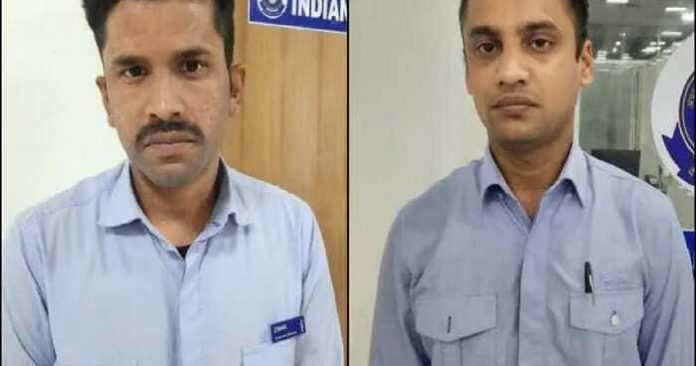2 Indigo employees Sajid Rehman and Mohammad Samil arrested for aiding smuggling of gold worth 2.5 crores at Calicut airport, kozhikode gold smuggling