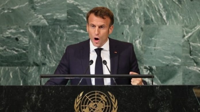 Macron praise PM Modi at UNGA