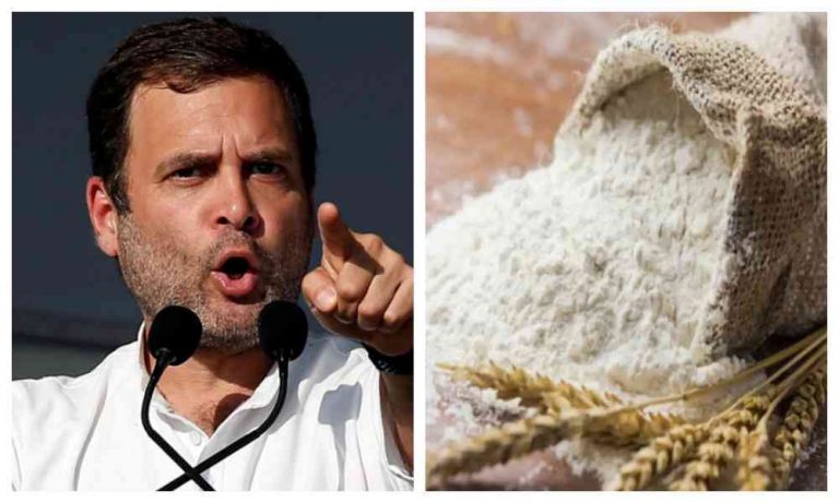 Rahul Gandhi’s ‘aata Rs 22 per litre’ gaffe at ‘Halla Bol’ rally triggers memefest on Twitter