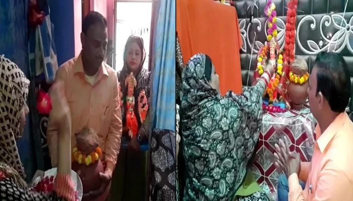 ‘Burn her alive along with her family’: Uttar Pradesh BJP leader Rubi Asif Khan gets death threats for performing Navaratri rituals