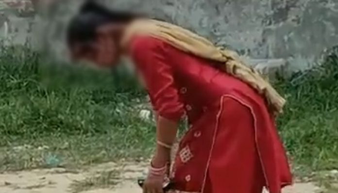 Woman under influence of drugs in Punjab