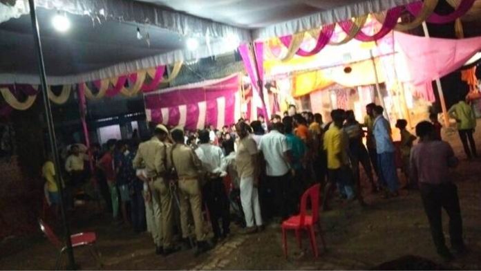 Prayagraj Muslim youths arrested for abusing Hindu deities, and tearing saffron flag