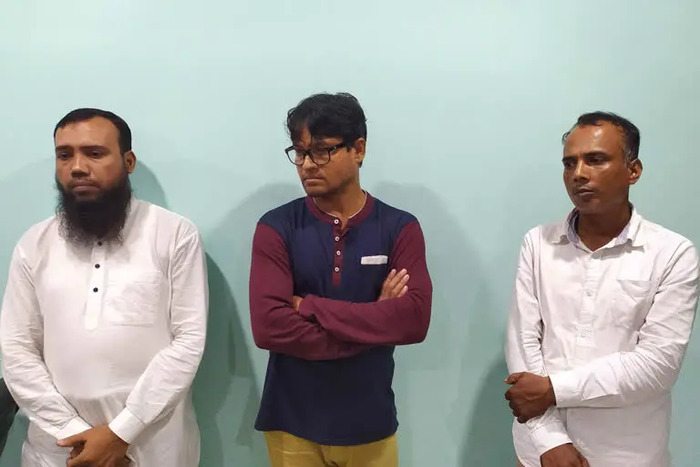 Assam Police burst racket providing fake voter ID to D voters in Barpeta, accused Farukh Khan, Abdul Ali and Sahidul arrested