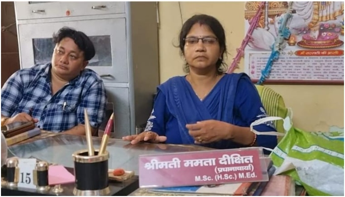 Agra: Burqa-clad teachers harass college principal, threaten her to take down Goddess Saraswati’s picture and replace it with Mecca