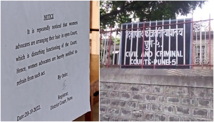 Pune court withdraws notice asking women lawyers not to fix their hair in open after severe backlash