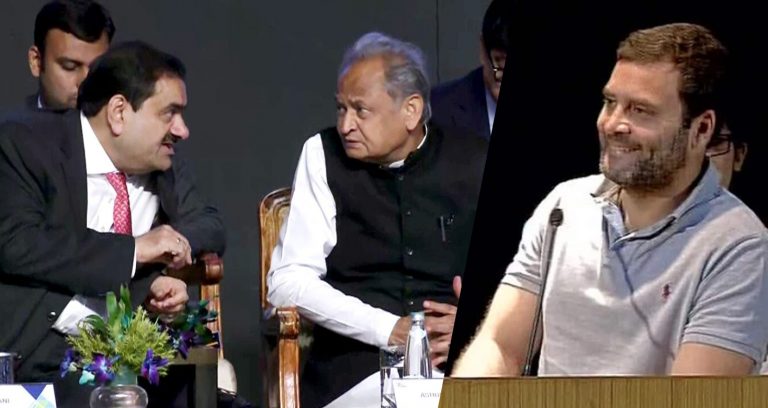 Ashok Gehlot welcomes Adani for investment in Rajasthan, Rahul Gandhi ‘clarifies’ his position after abusing industrialists: What happened