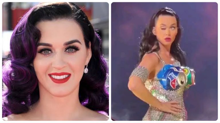 Fans express concern for Katy Perry after she suffers eye malfunctioning during a stage performance