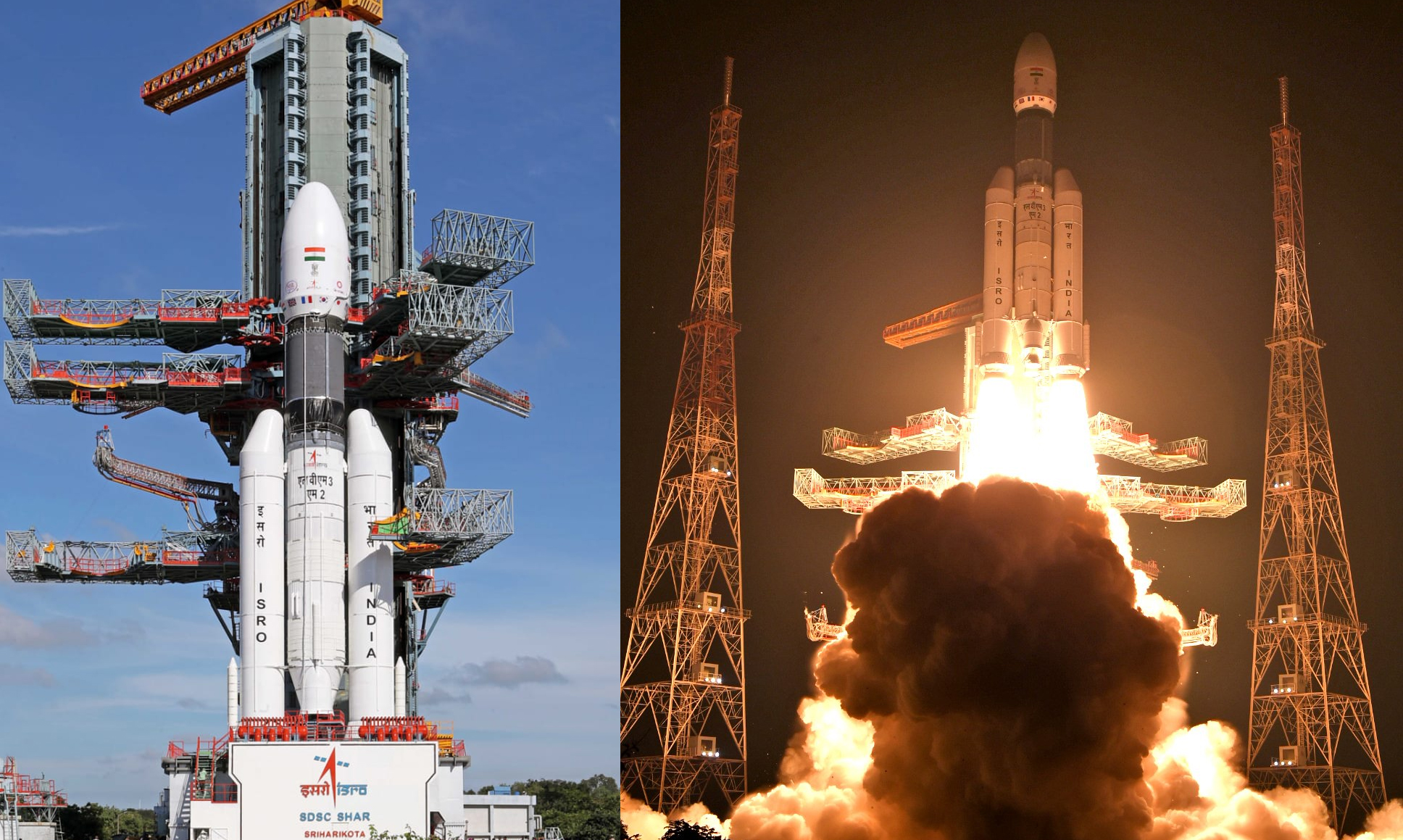 Isro Successfully Launches Satellites In Its Heaviest Lvm M Rocket