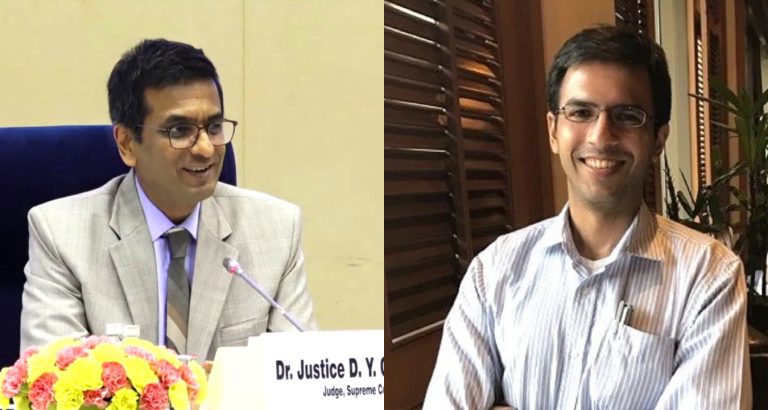 Complaint filed against Justice DY Chandrachud accusing him of passing order benefiting his lawyer son’s client, Bar Council dismisses claims