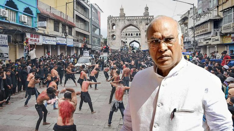 ‘Muharram mein nachenge’: Mallikarjun Kharge slammed for suggesting ‘celebrating Muharram’ while evading question on Congress PM candidate