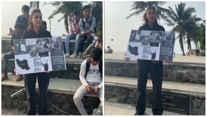 Mandana Karimi reveals the ‘weird excuses’ made by Bollywood actors for not joining her in the protest supporting Iranian women