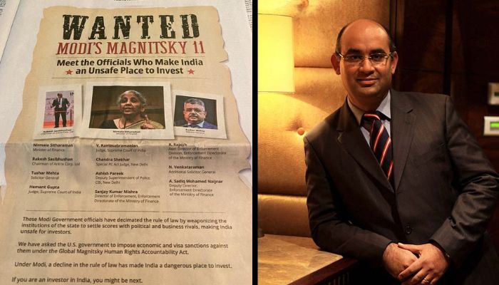 Story behind full-page ad asking USA to ban Nirmala Sitharaman, former SC Judges, ED officials, others: Magnitsky Act, UPA era deal and a fugitive