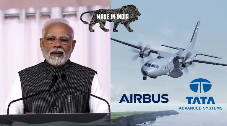 ‘India will become a major manufacturing hub for large aircraft’: PM Modi lays foundation stone for Tata-Airbus C-295 aircraft plant in Vadodara