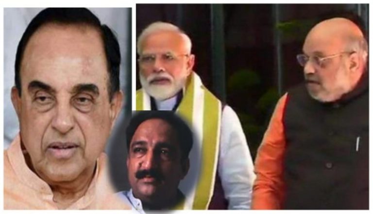 Subramanian Swamy claims Modi and Shah planning to do a ‘Haren Pandya’ on him, issues veiled threat against PM