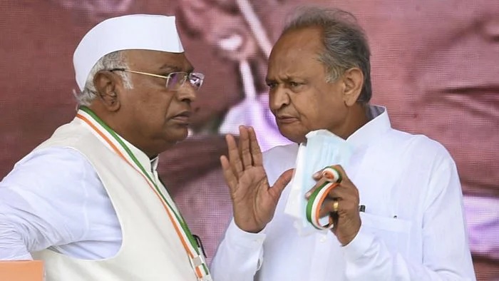 Gehlot throws shade on Kharge the day he takes oath as Congress party president