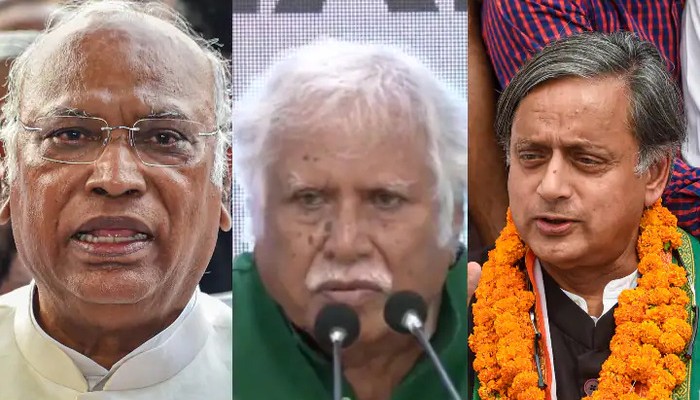 Congress leader Madhusudan Mistry slams Shashi Tharoor for being ‘two-faced’ on party presidential elections