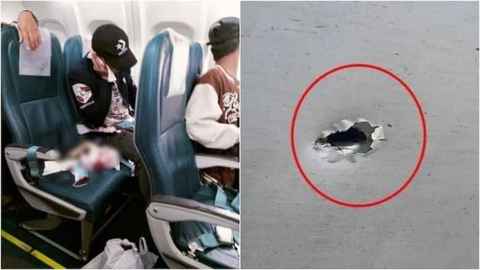 Myanmar passenger injured mid-air from bullet fired from ground