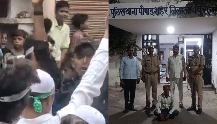 Rajasthan: Islamists raise ‘Sar Tan Se Juda’ slogans in Jodhpur during Eid procession, one person arrested
